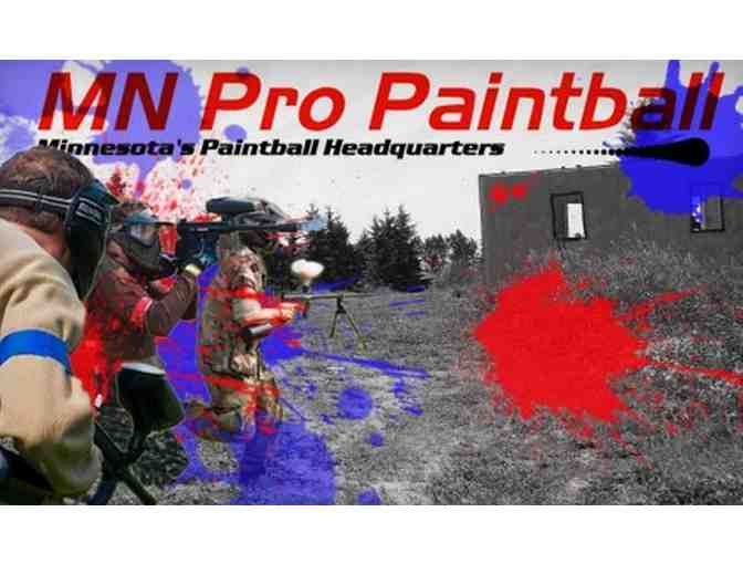 MN Pro Paintball All Day Admission for 4