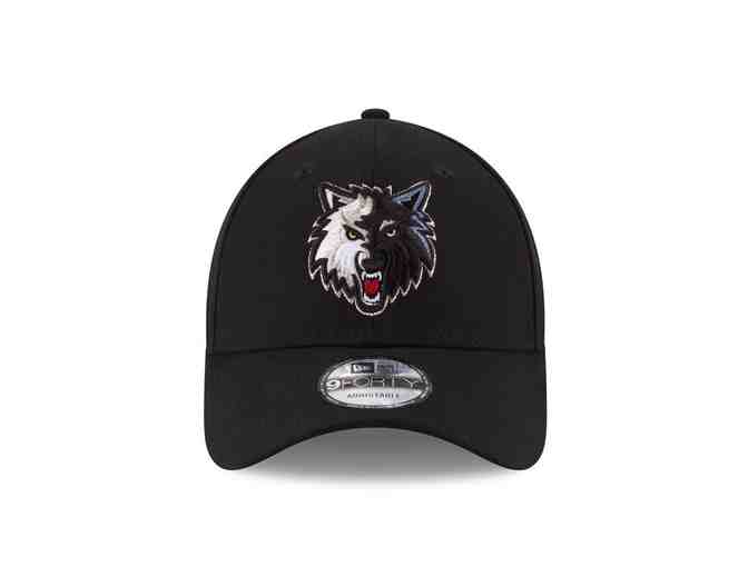 Minnesota Timberwolves Black Adjustable Hat