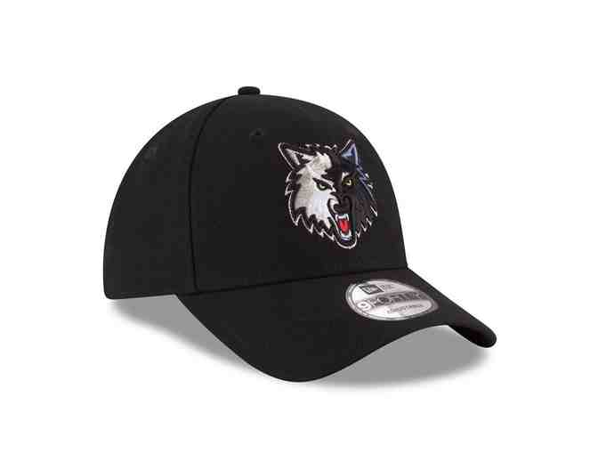 Minnesota Timberwolves Black Adjustable Hat