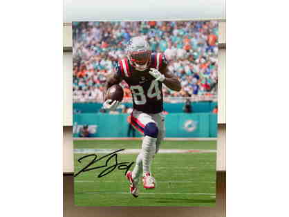 Kendrick Bourne- Patriot Autographed Photo