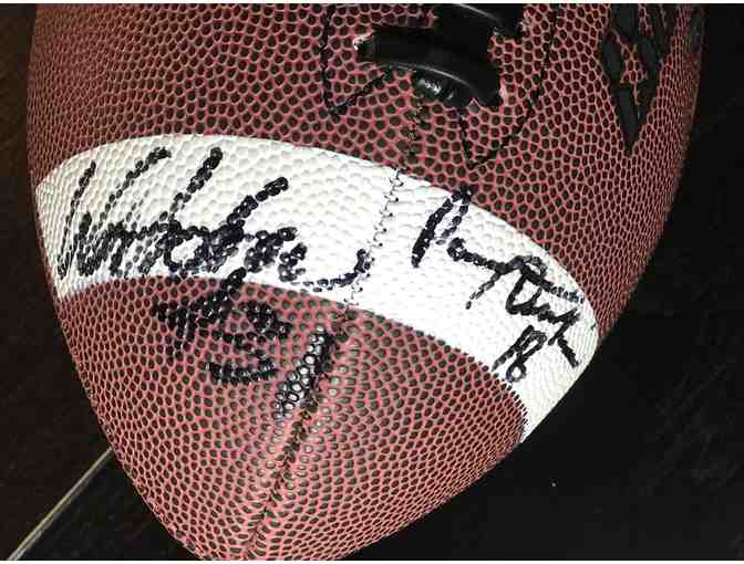 Football Hand-Signed by Soon-To-Be Hall of Famer Allen Rossum and others!