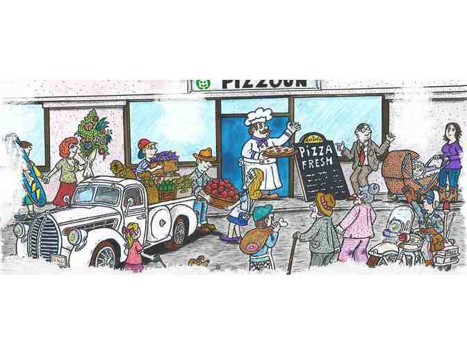 Pizzoun - 5 pizzas certificate