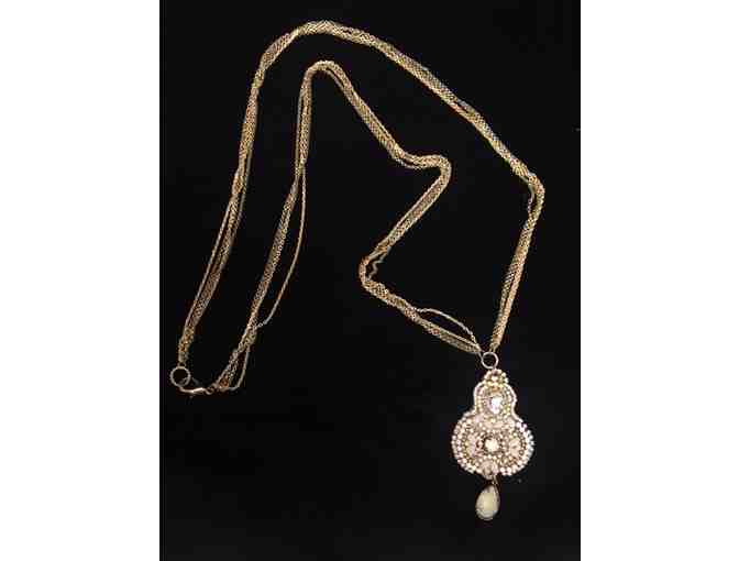 Convertable Long/Short Gold Necklace