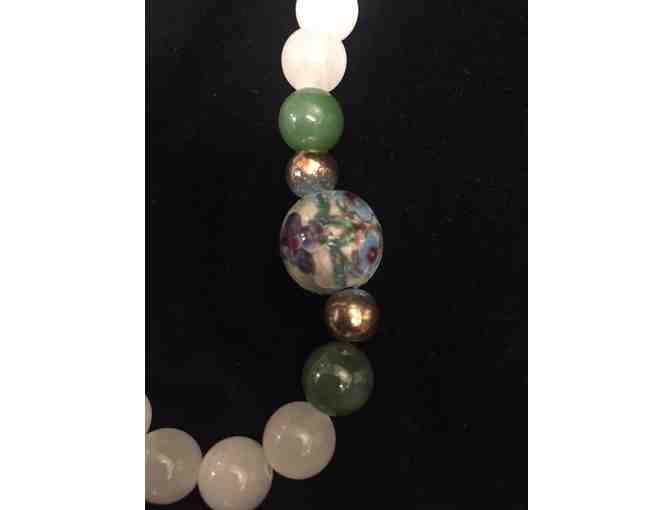 Jade Necklace and Bangle