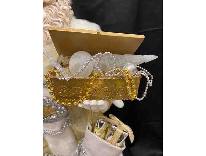 Gold Santa Collectible Doll