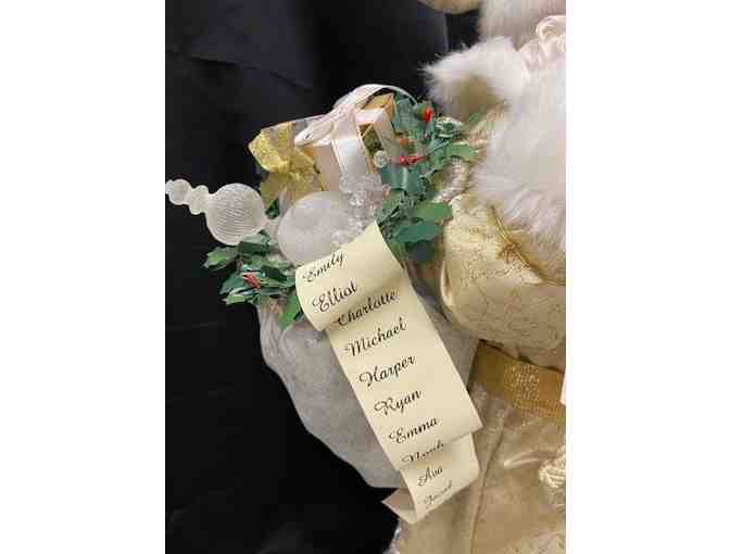 Gold Santa Collectible Doll