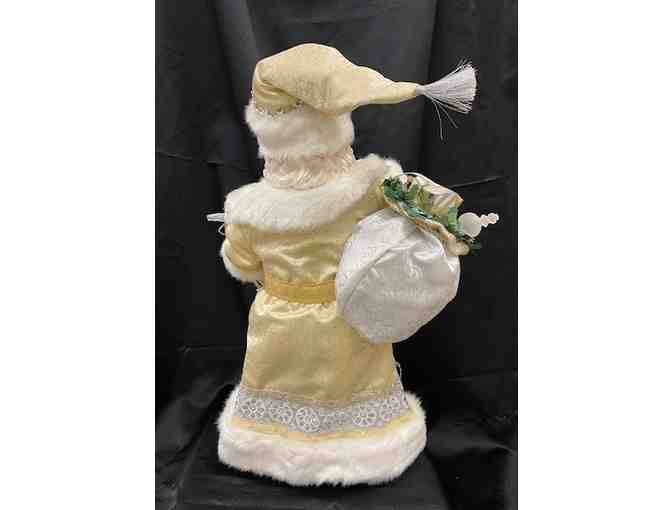 Gold Santa Collectible Doll