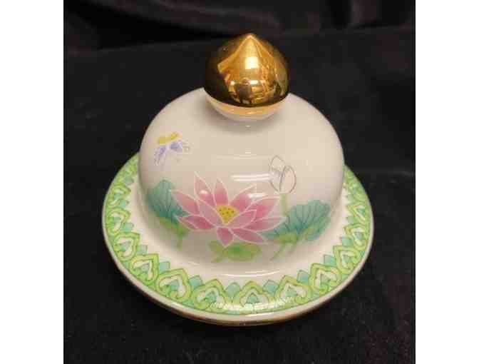 Lotus Garden Vintage Vase