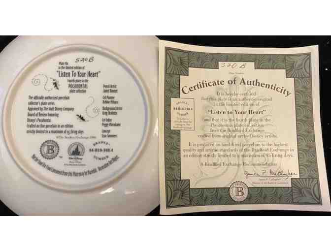 Pocahontas Collector Plates (6)