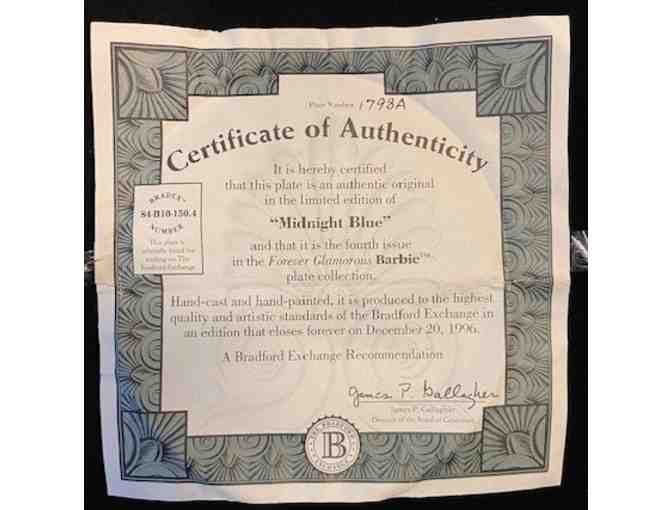 Barbie 3-D Collector Plates