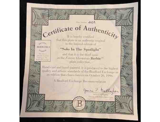 Barbie 3-D Collector Plates