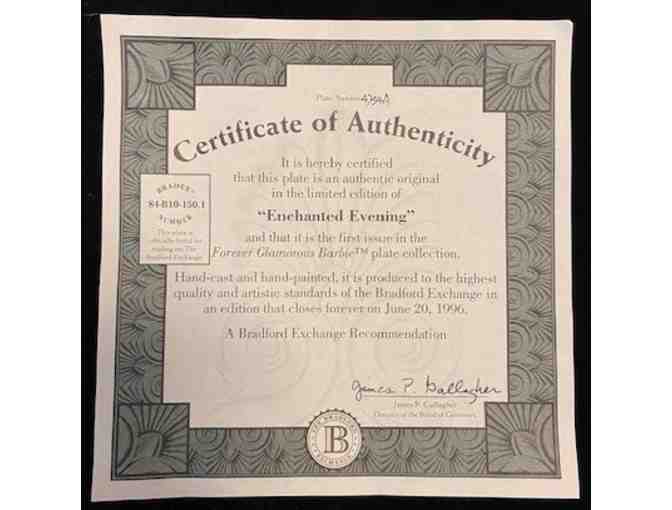 Barbie 3-D Collector Plates