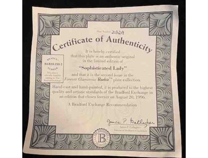 Barbie 3-D Collector Plates