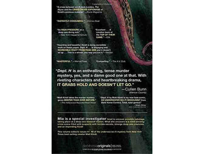 Dept.H, Volume 1- Murder Six Miles Deep Comic Book