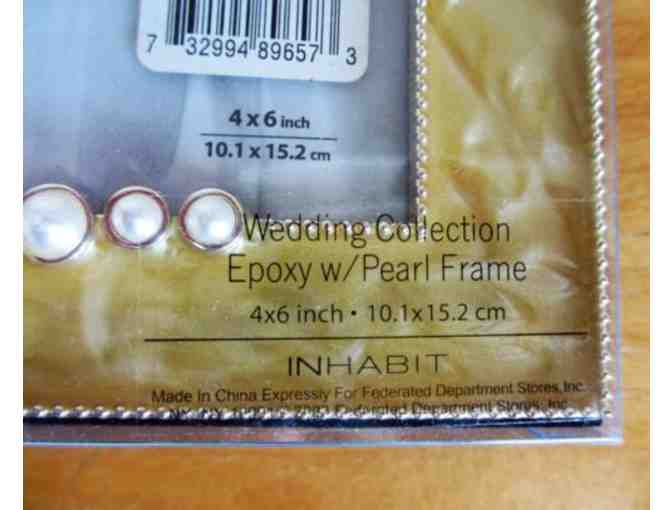 Inhabit Epoxy with Pearl Frame Photo Album: Wedding Collection