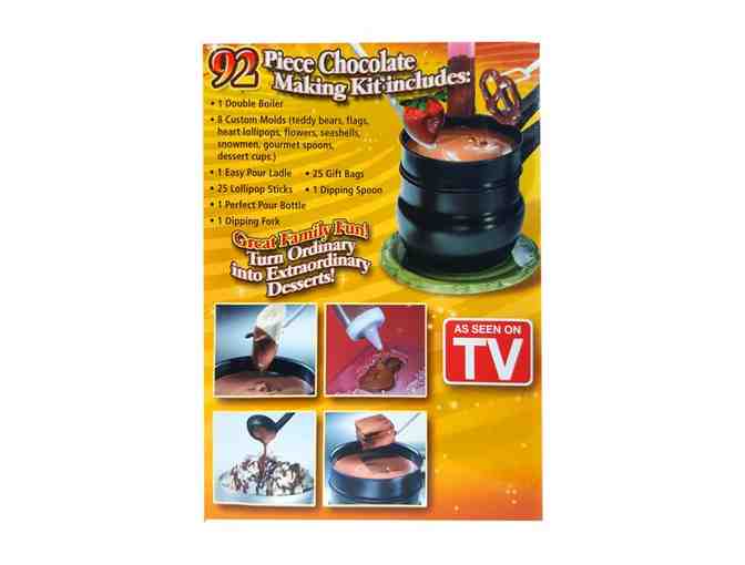 92 Piece Chocolate Making Kit from Chocolate Factory