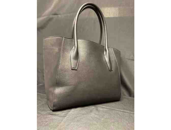 JustFab Large Black Shoulder Bag