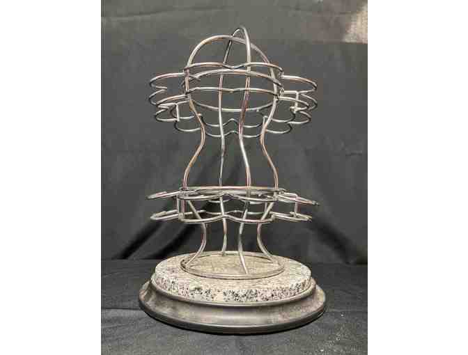 Coffee Pod Holder with 360 Degrees Rotating Carousel Stand- Open Box