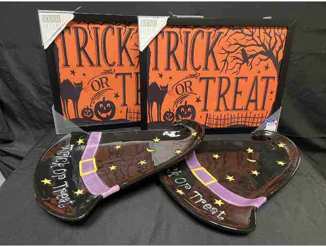 Halloween Decor Basket