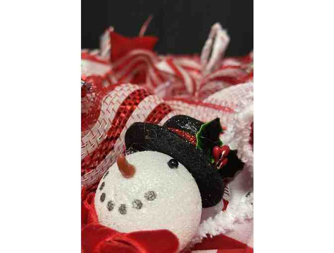Handmade Christmas Wreath from Leas Creations