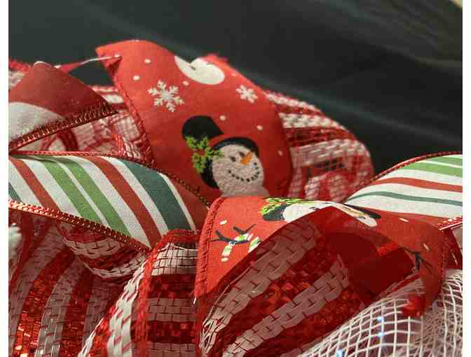 Handmade Christmas Wreath from Leas Creations