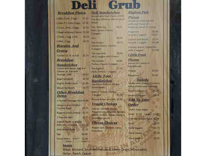 1 Sandwich Meal from Mug-N-Deli