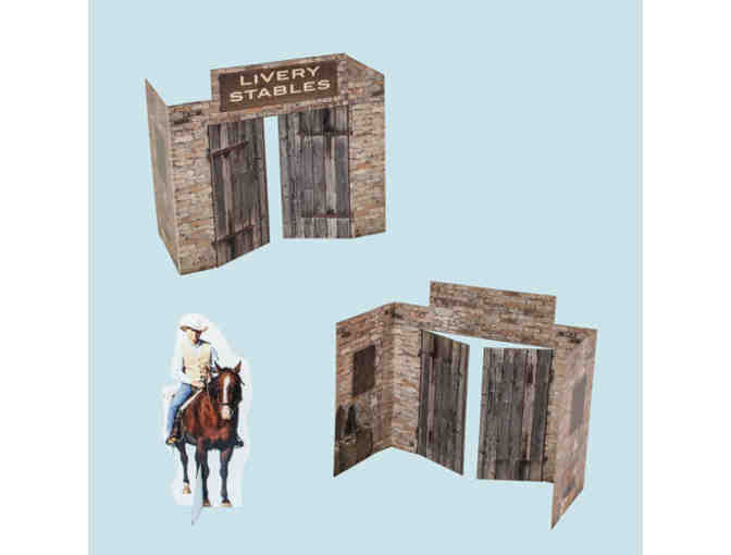 Cowboy Themed Train Set