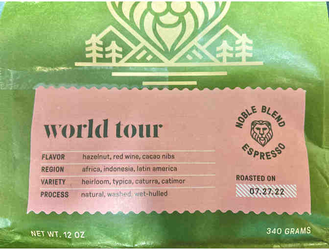 World Tour Coffee from Noble Coffee Roasting