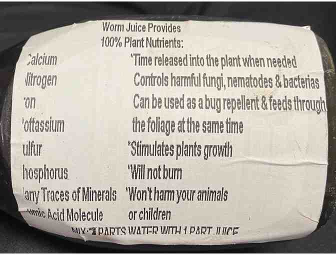 Organic Worm Juice from Underground Worm Connection