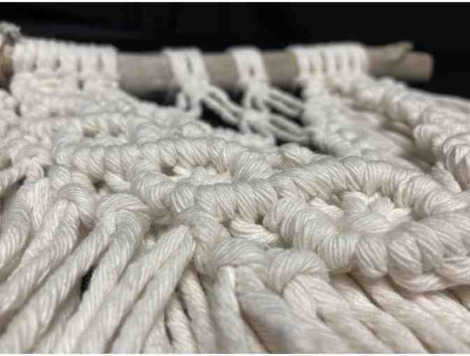 White Macrame Wall Hanging