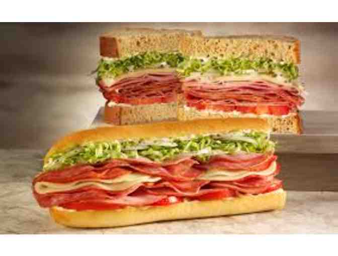 One Sandwich a Month for a Year from Jimmy John's