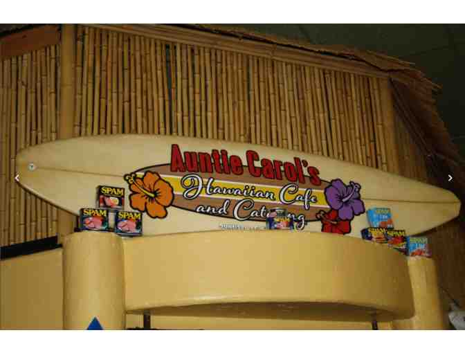 Auntie Carol's Hawaiian Cafe and Catering - Catered Island Buffet for Eight People