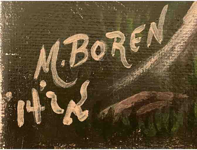 Sunset in the Country Acrylic Painting by Mike Borea