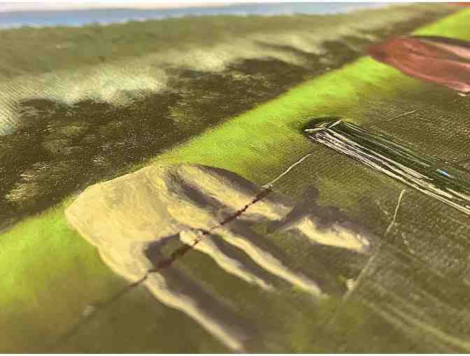 'Quiet Meadow' Oil Painting on Canvas by Mike Borea