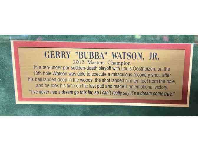 Framed Bubba Watson 2012 Masters Championship Golf Photos