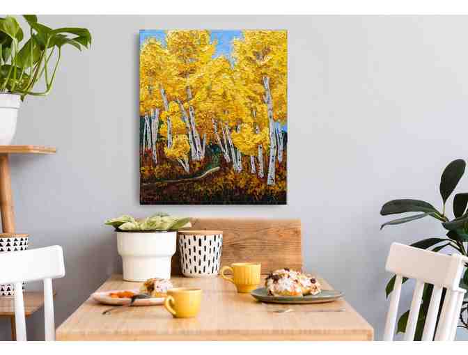 'Fall Mystery' Original Painting by Angalee O'Connor