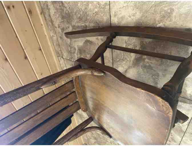 Vintage Wooden Rocking Chair