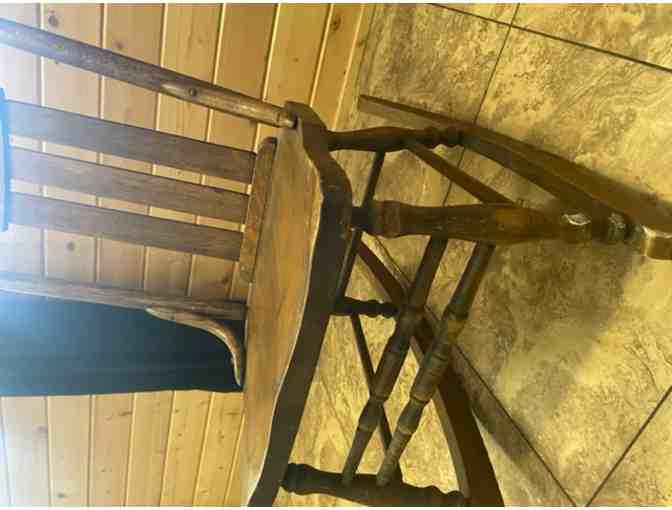 Vintage Wooden Rocking Chair