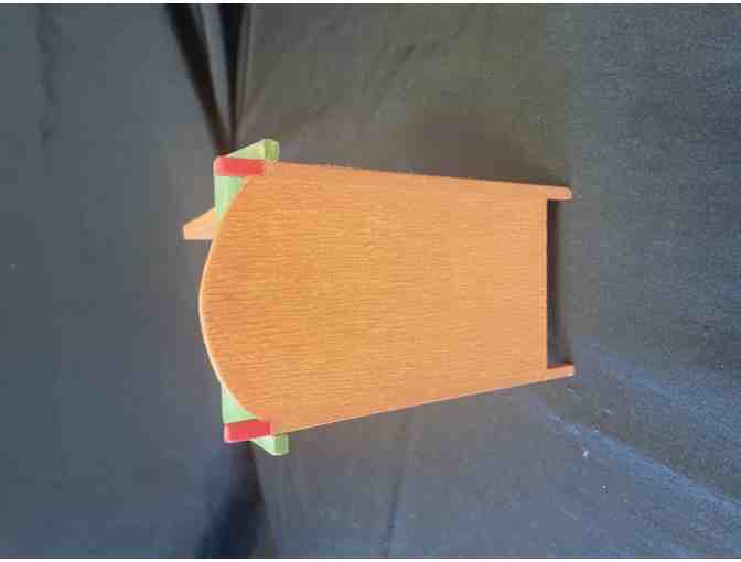 Miniature Wooden Cowboy Dresser