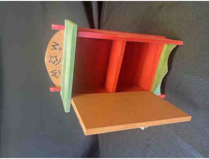 Miniature Wooden Cowboy Dresser