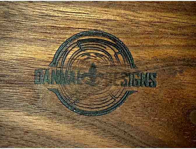 Handmade Wooden Charcuterie Board Tray with Handles from Dannal Designs