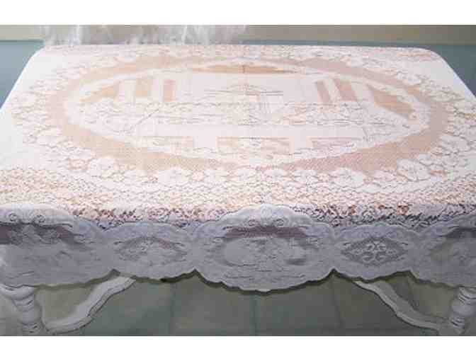 'The Last Supper' Lace Tablecloth