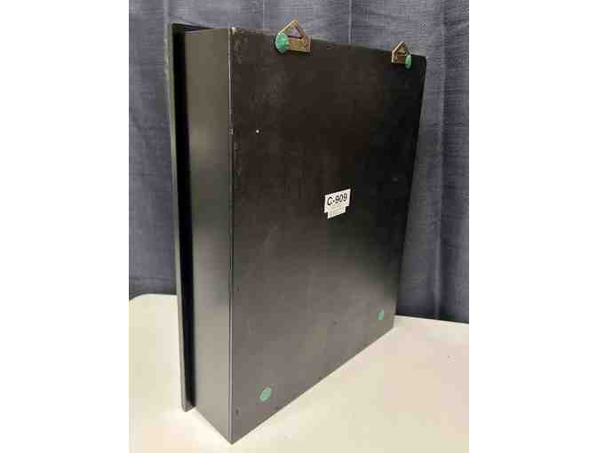 Black Jewelry Box with Photo Frame Front