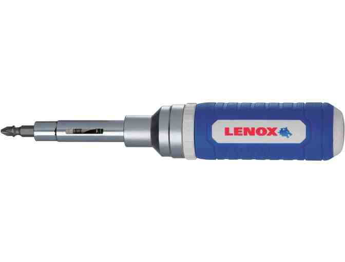 Lenox 8 in 1 Ratcheting Screwdriver from Fasteners, Inc.