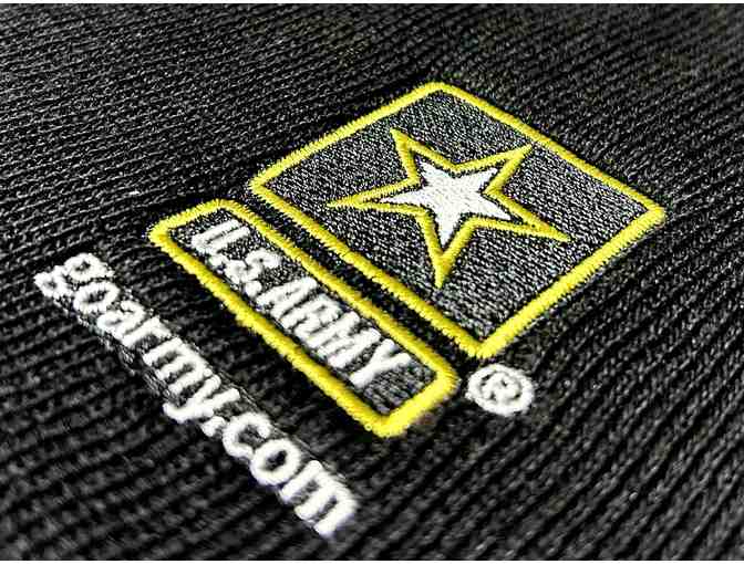 U.S. Army Beanie and Medium Physical Fitness Shirt #1