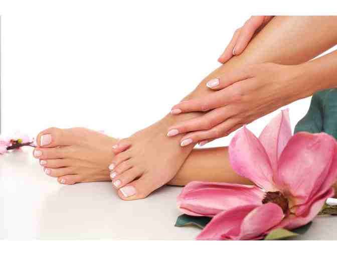 Pedicure at Velocity Salon
