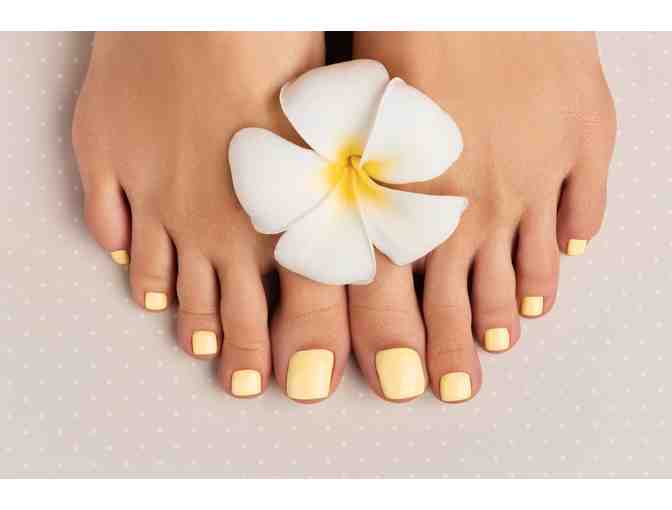 Pedicure at Velocity Salon