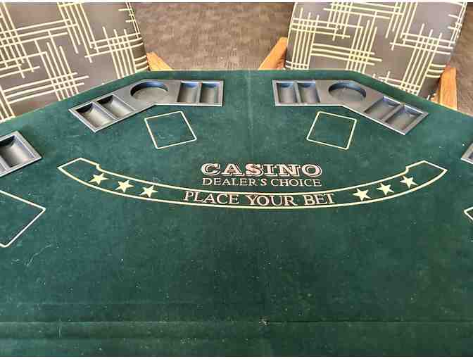 Poker Table Top from The Salvation Army Thrift Store