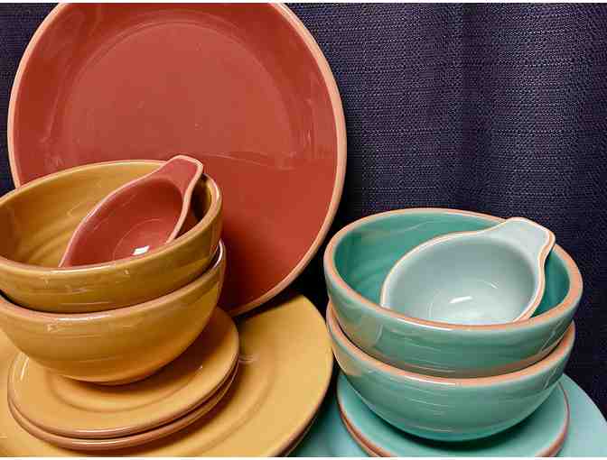 Colorful Stoneware Dishes