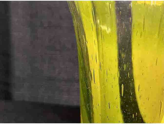 Handmade Glass Vase from Joyful Heart Glassworks